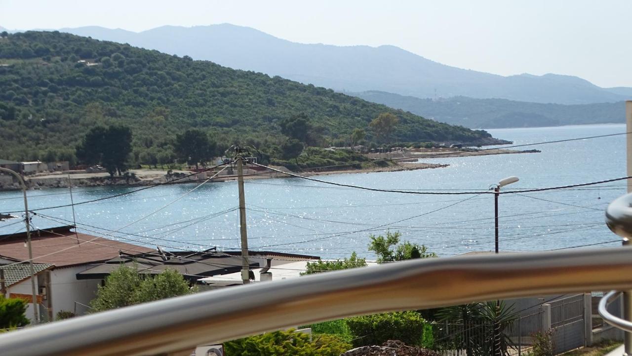 Seaside Vila Genti Pollo Ksamil Bagian luar foto