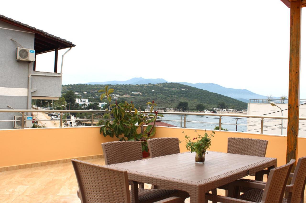 Seaside Vila Genti Pollo Ksamil Bagian luar foto